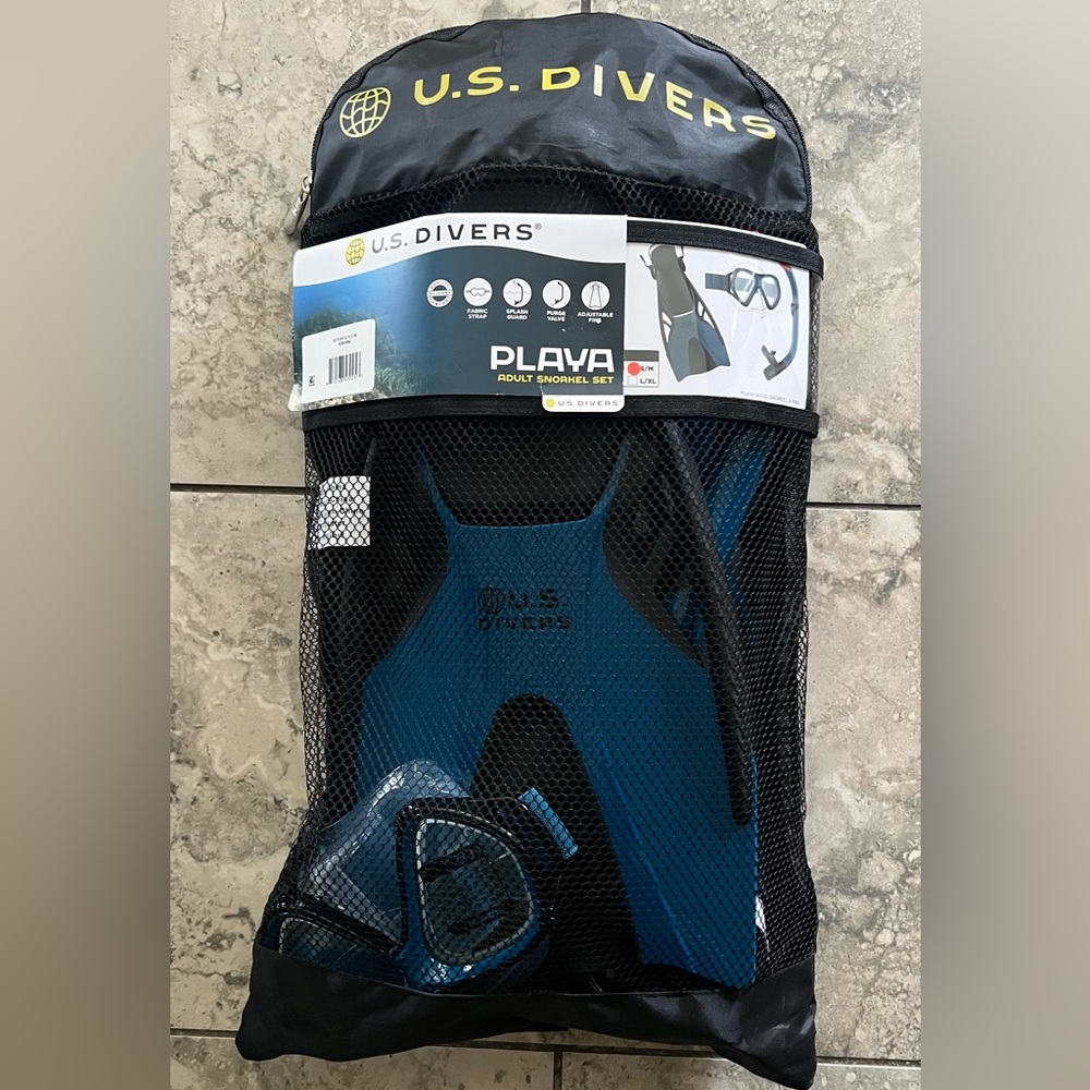 US divers snorkel gear NEW
